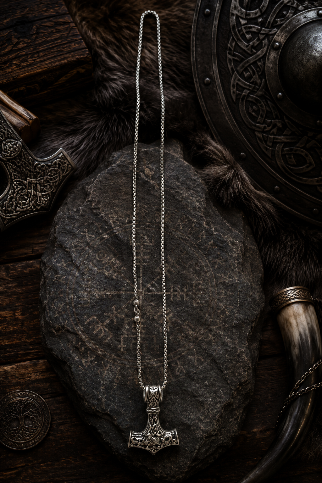 Men's Viking Hammer Chain