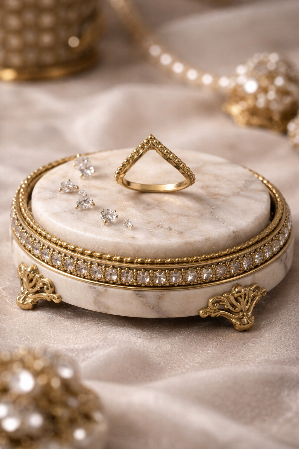 The V Crown ring