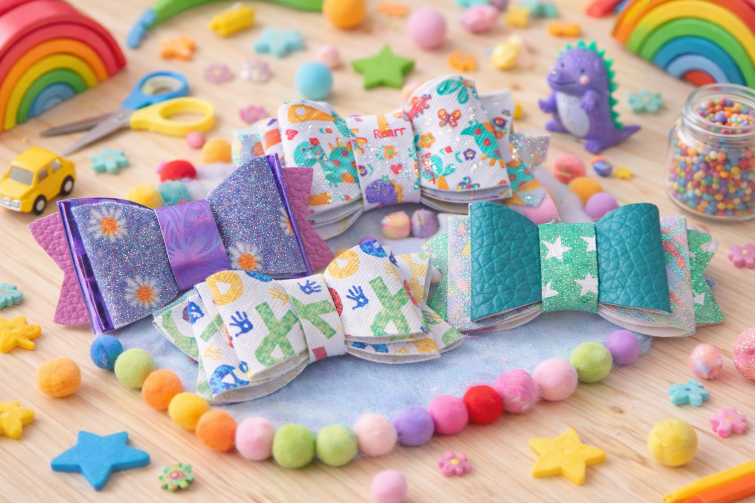 Pretty Little Handmade Hair Bows