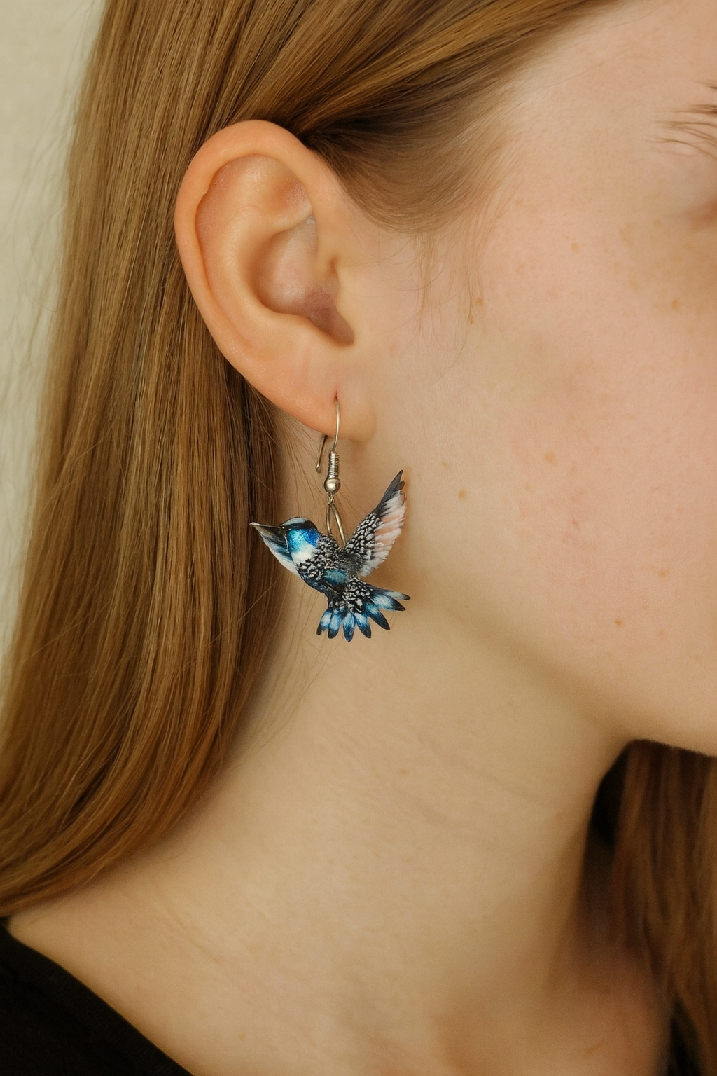 Bird Earrings (click for colour options)