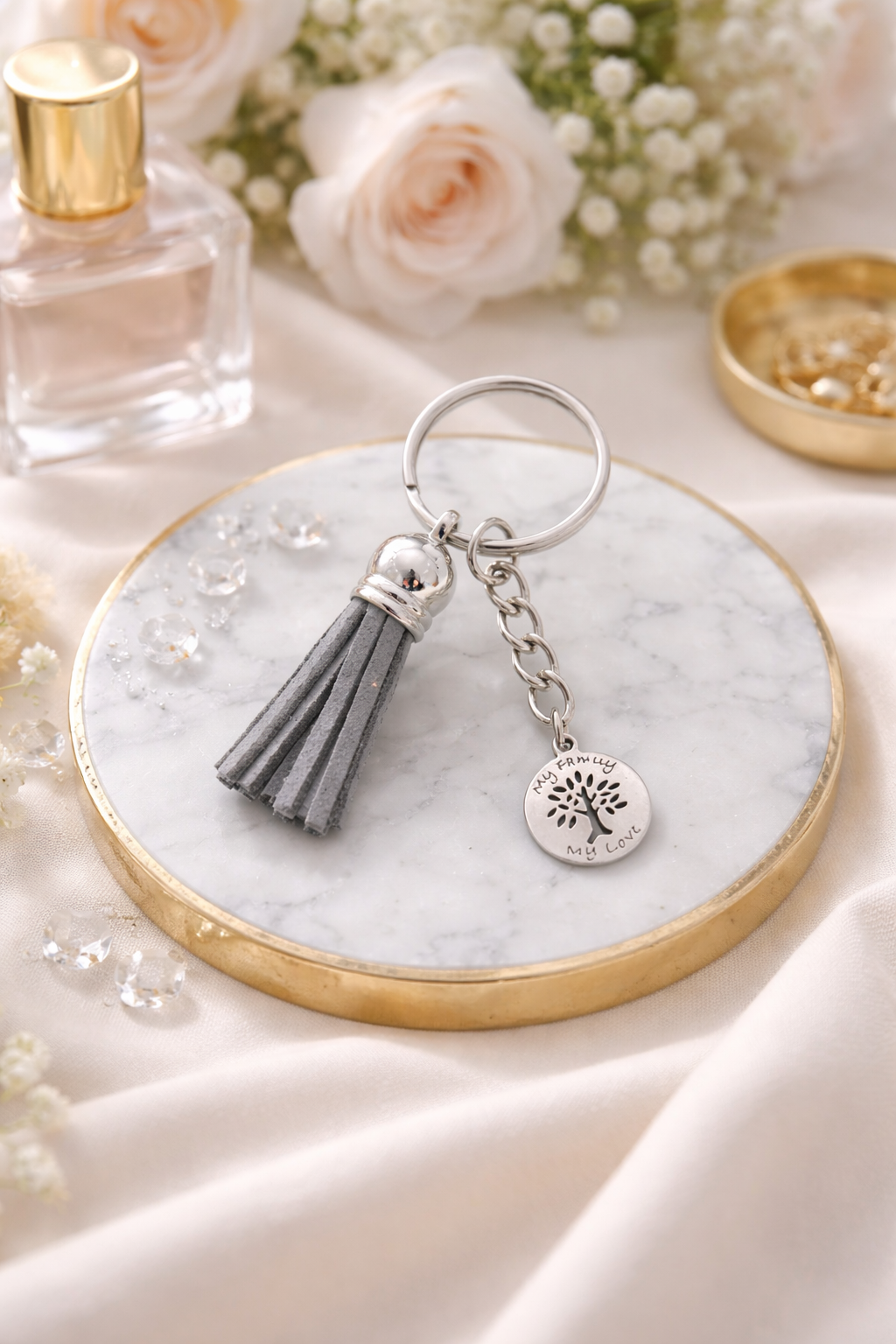 Assorted Charm Keyring Collection – Mixed Styles