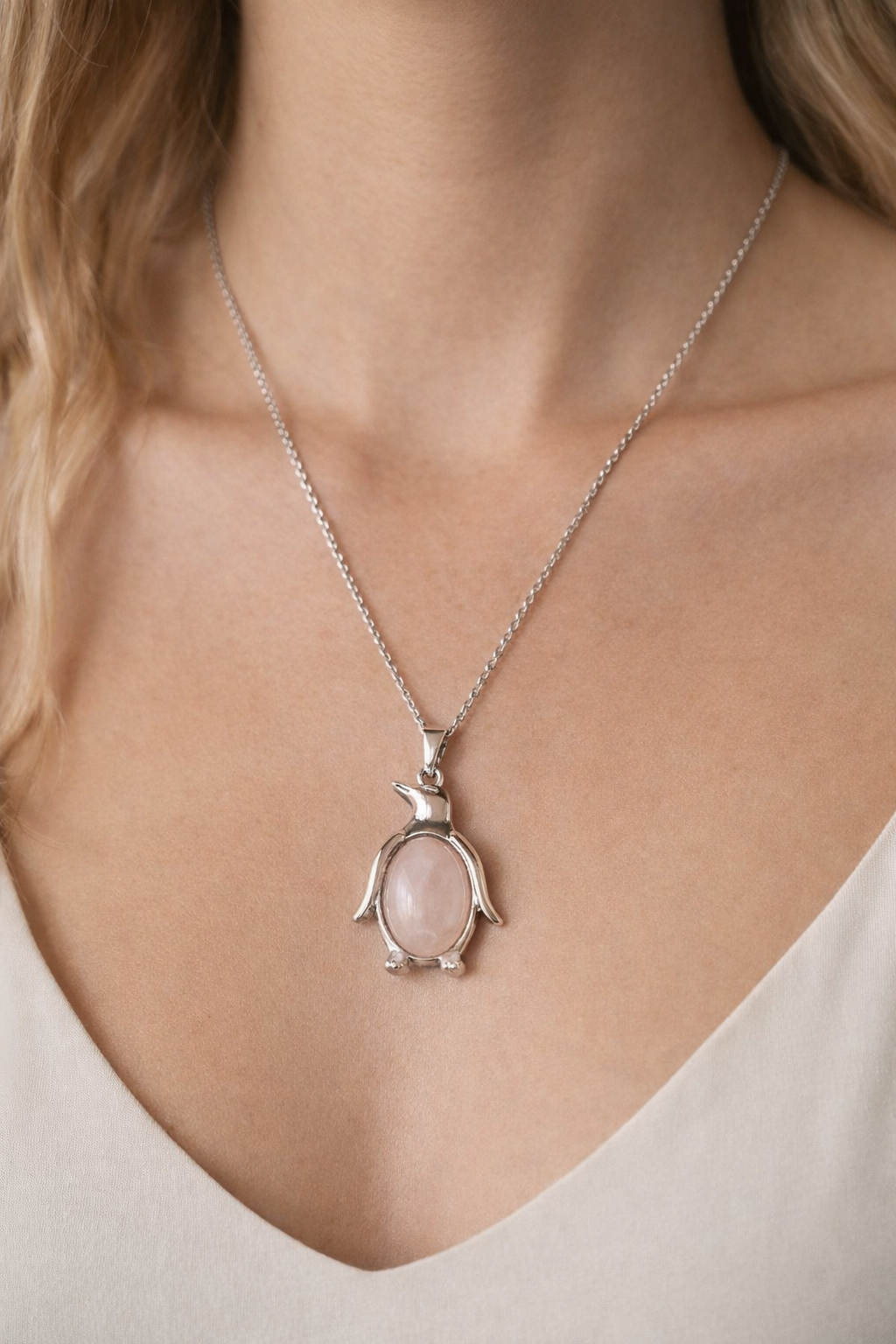 Penguin Charm Necklace – Available in Multiple Colours