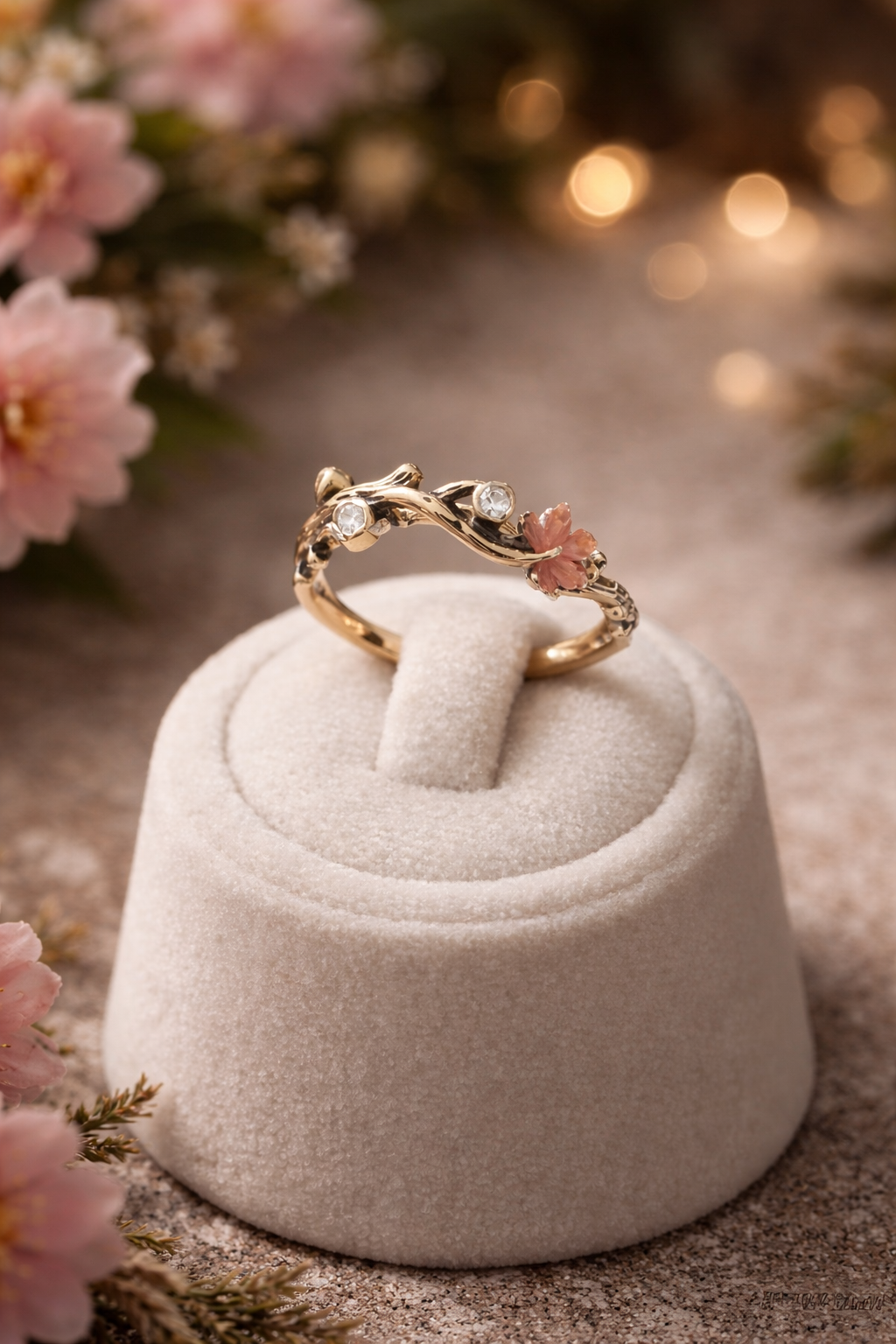 Blossom Vine Ring