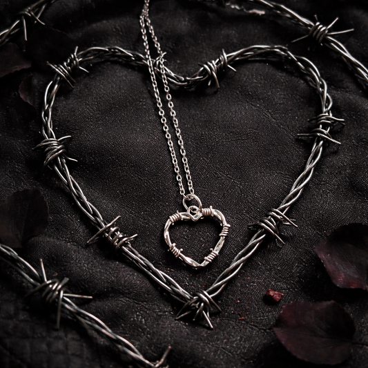 Barbed Heart Devotion Necklace