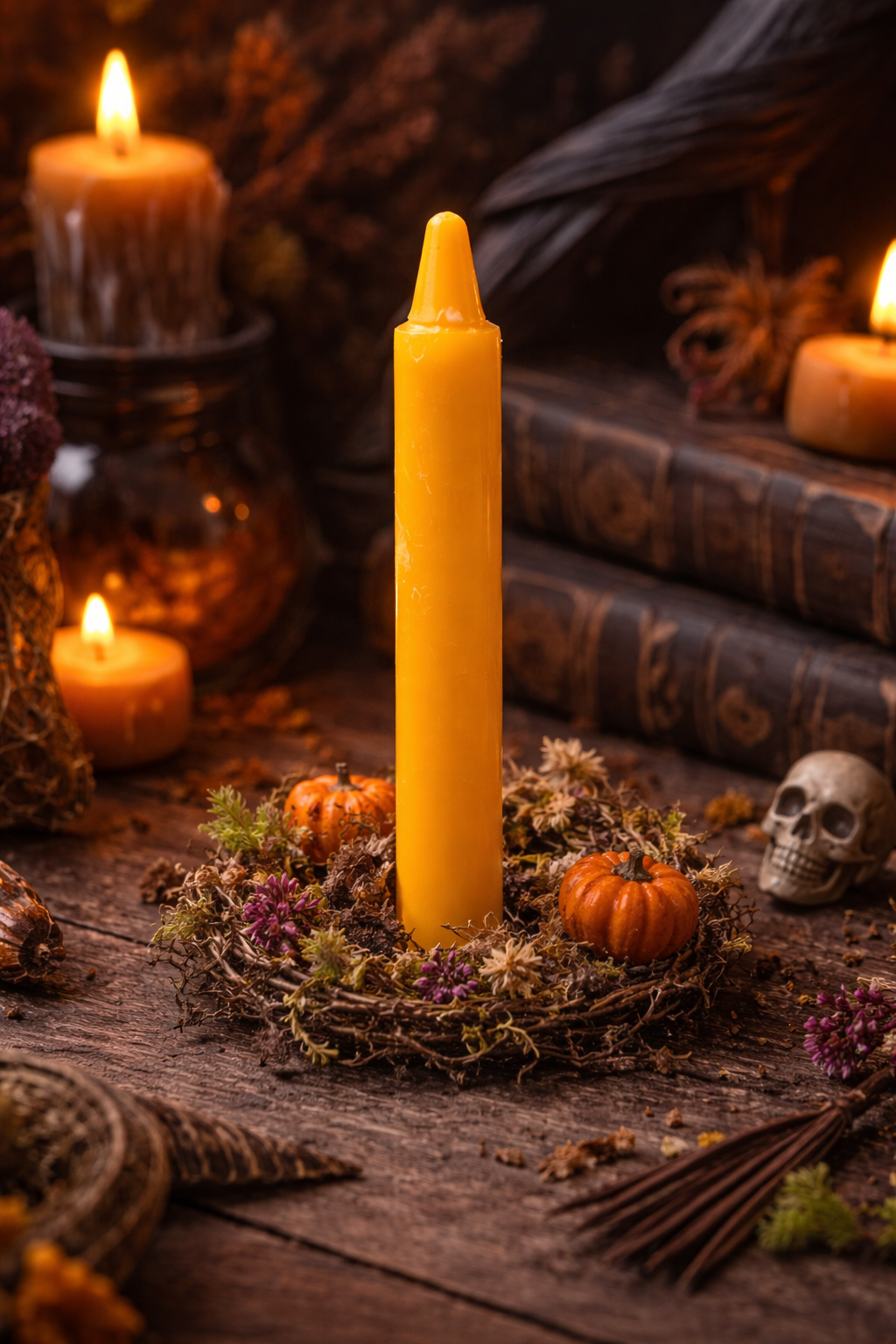 Witches Word Mini Spell Candles