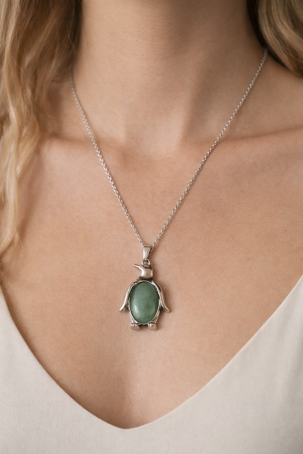 Penguin Charm Necklace – Available in Multiple Colours