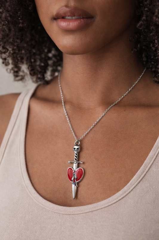 Heartbreaker Dagger Necklace