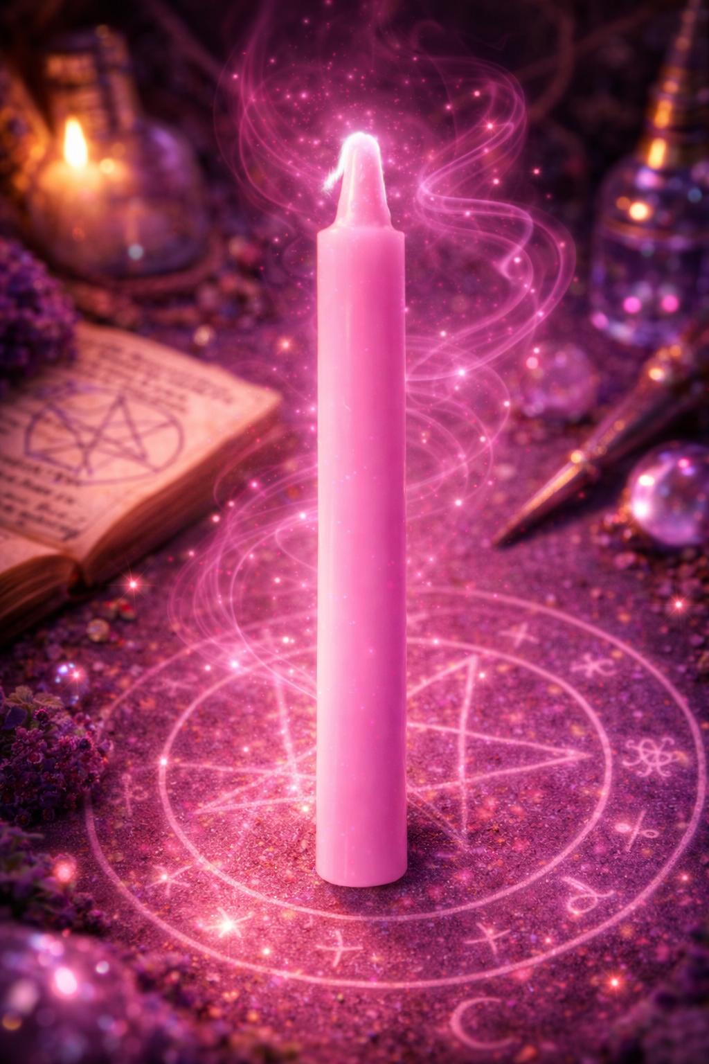 Witches Word Mini Spell Candles