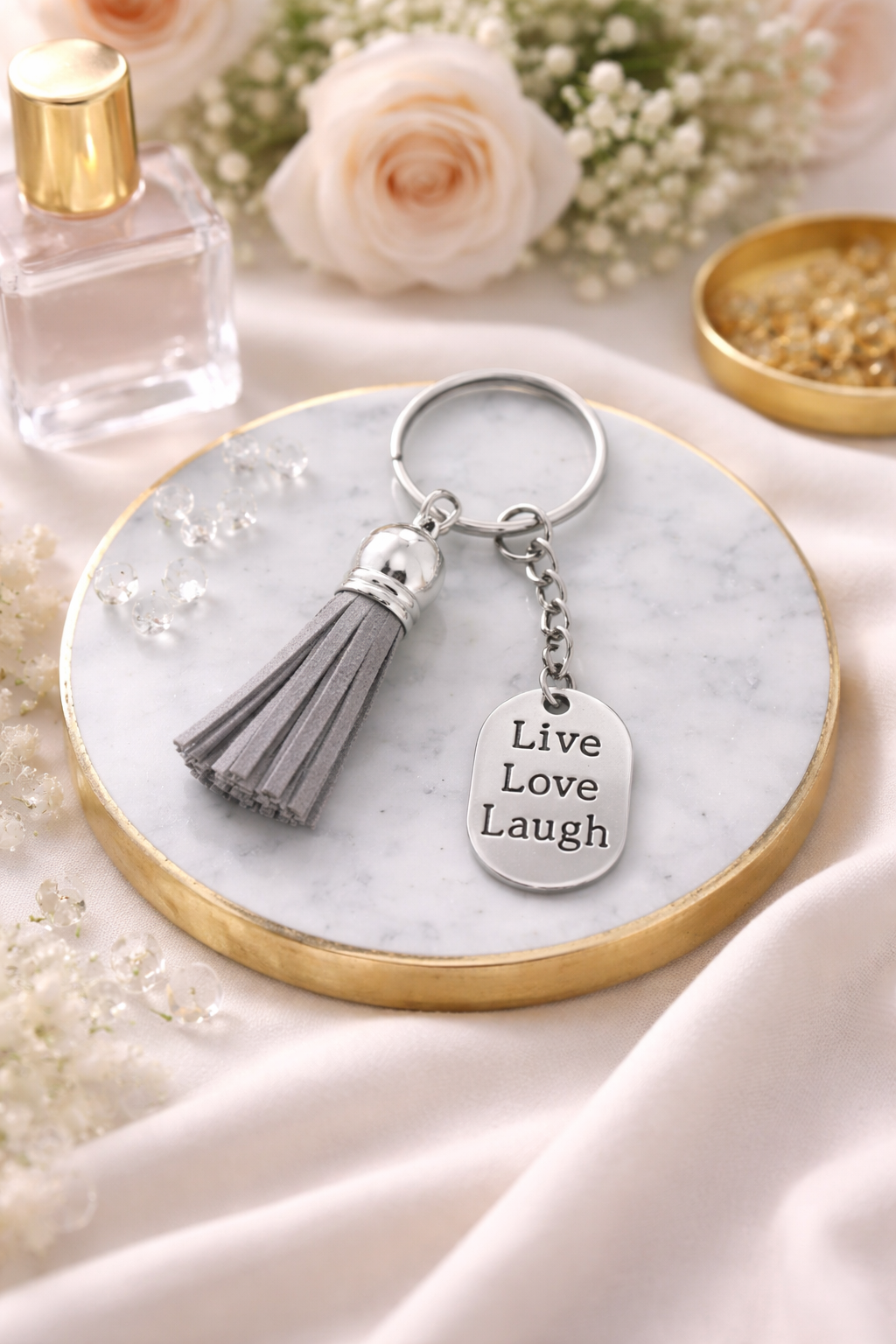 Assorted Charm Keyring Collection – Mixed Styles