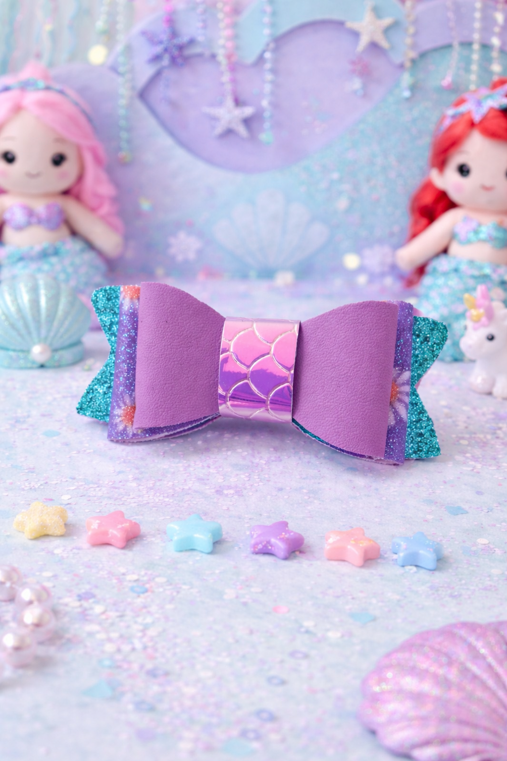 Mermaid Dreams Bow Clip