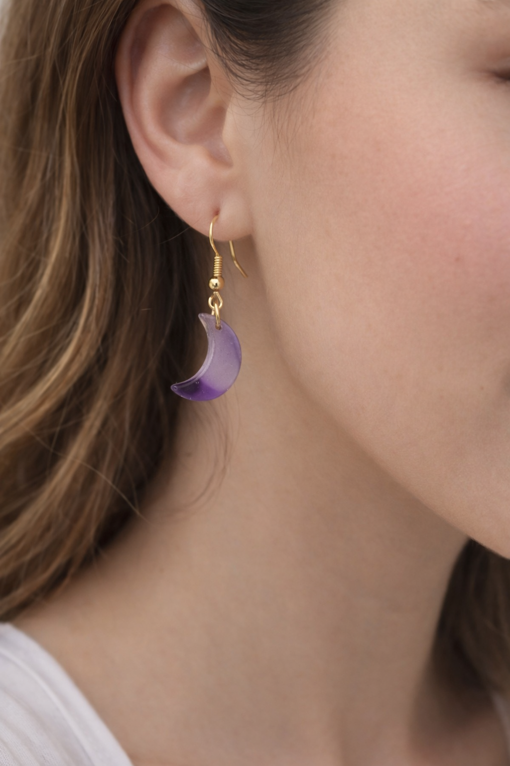 Celestial Crescent Moon Earrings