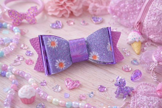 Daisy Sparkle Bow
