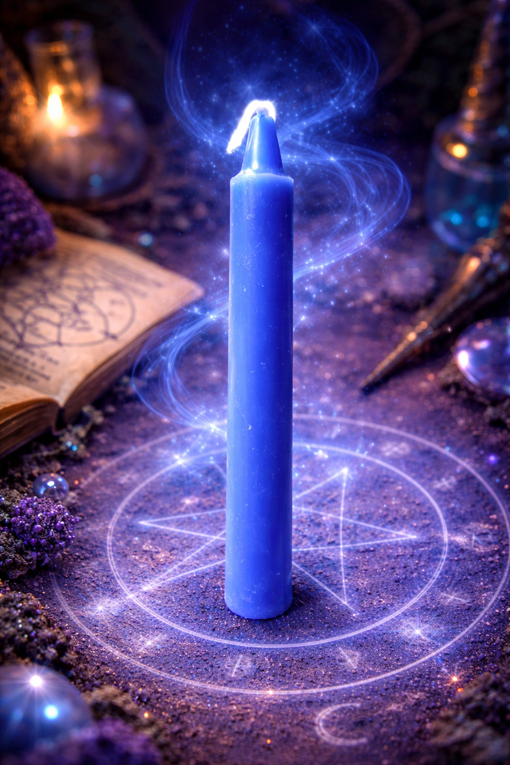 Witches Word Mini Spell Candles