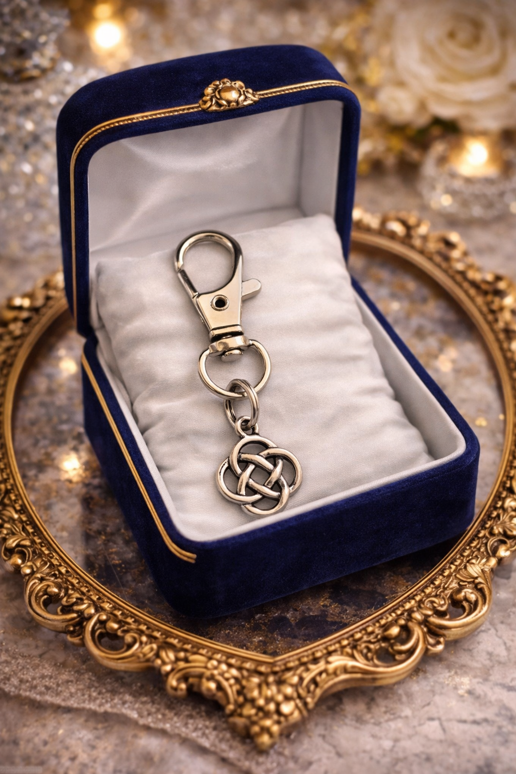 Eternal Knot Keyring