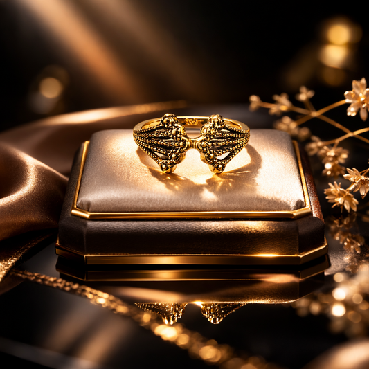 Twin Relic Statement Ring
