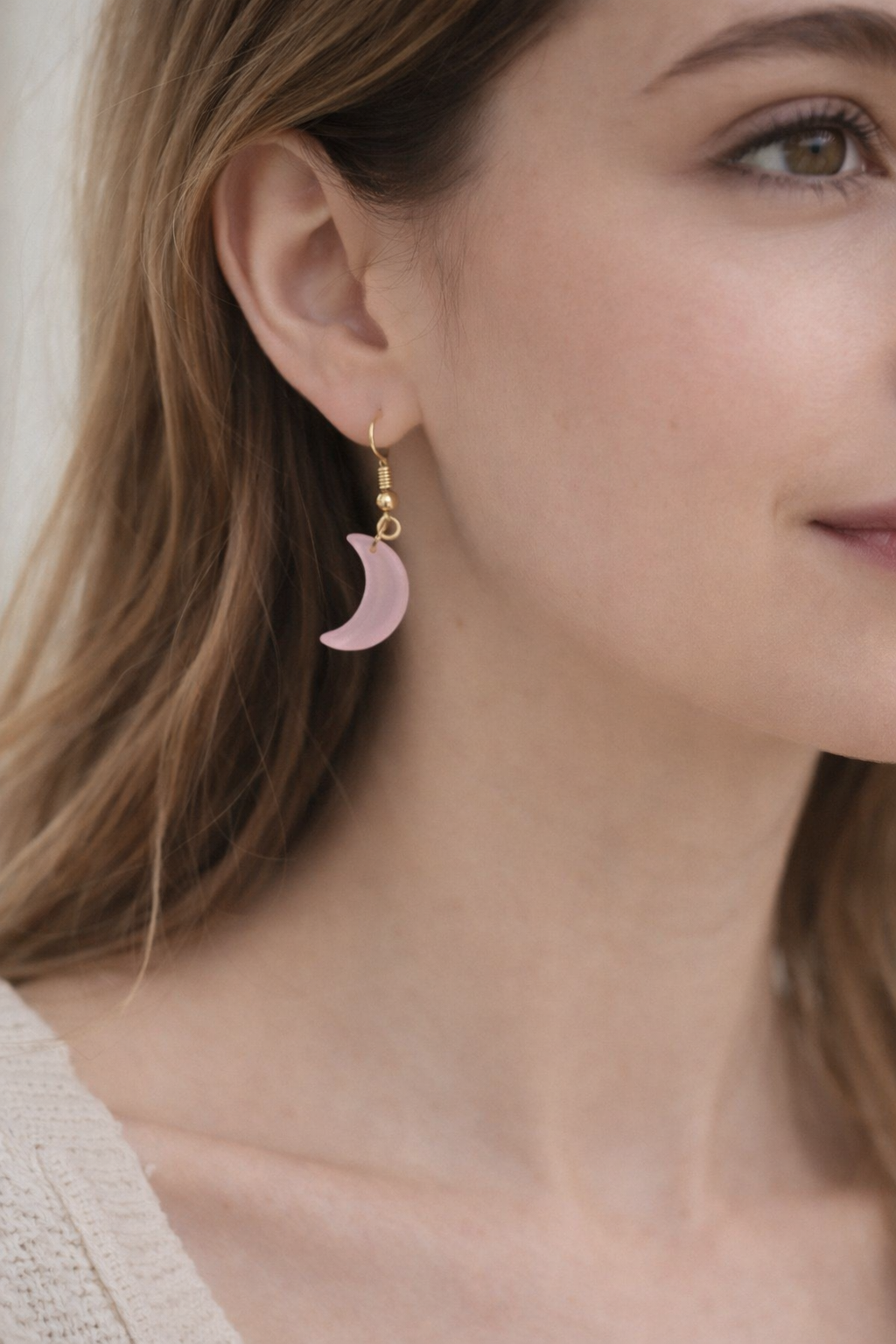 Celestial Crescent Moon Earrings
