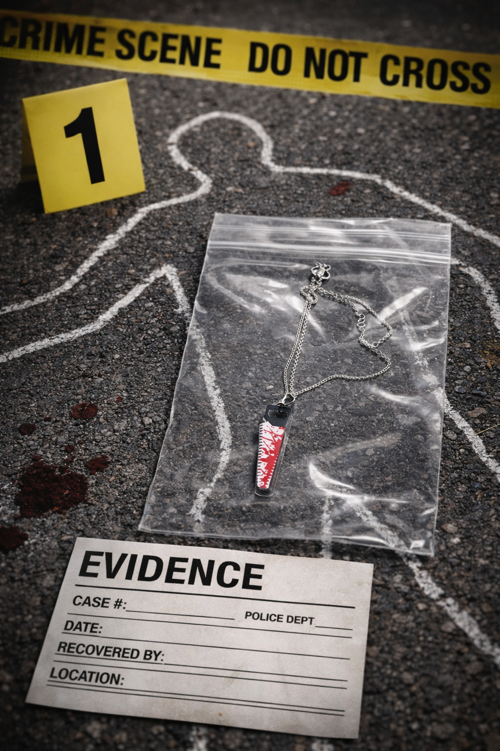 Cleaver Necklace – Crime Scene Collection