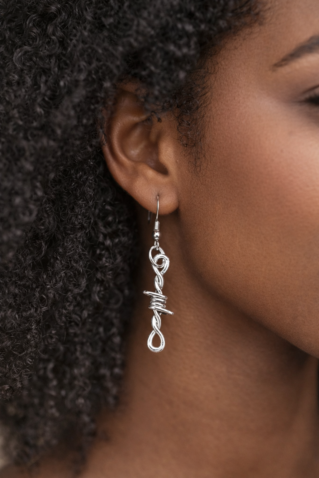 Barbed Temptation Twist Earrings