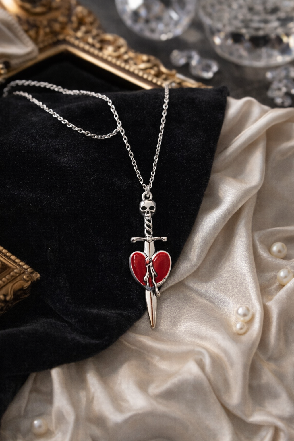 Heartbreaker Dagger Necklace