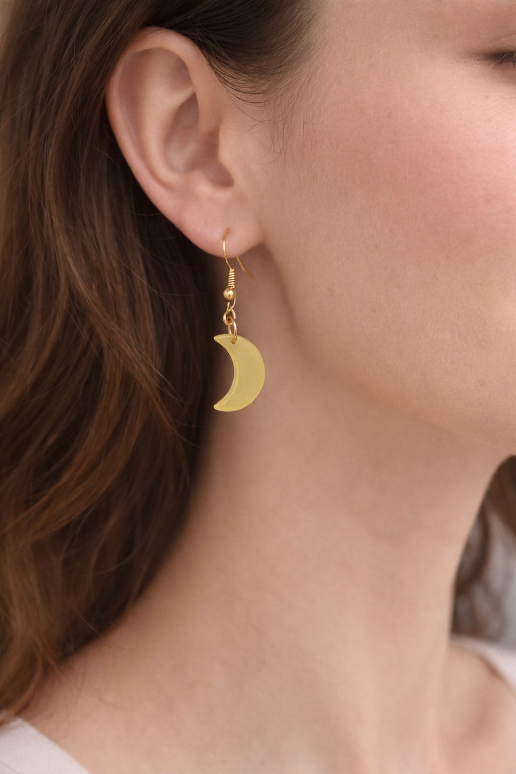 Celestial Crescent Moon Earrings